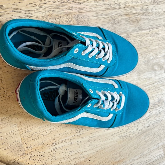 Vans Custom, size 6 youth which is a 7.5- worn once!🌸 - Picture 6 of 6